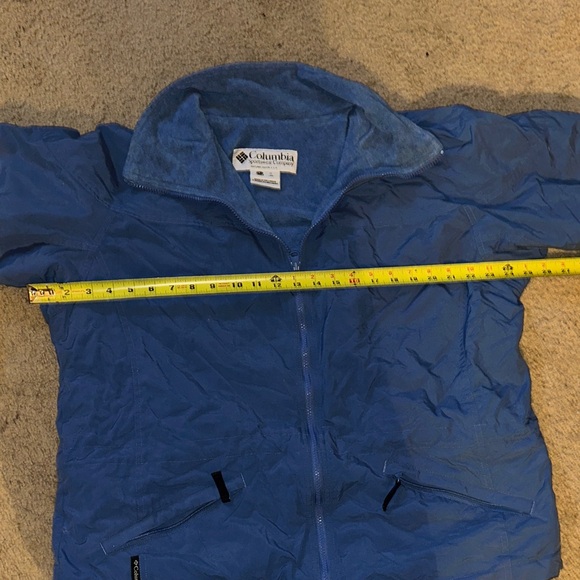 Women’s Columbia 3 in 1 jacket blue great condition! L large ski! - Picture 14 of 15